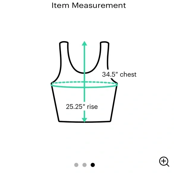 Green Envelope White/Cream Tank Top Large - Picture 8 of 11